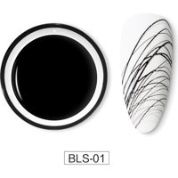 Beautilux Air Dry Asitli BLS-01 Siyah Parlak Kalıcı Oje