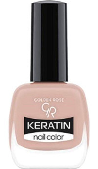 Golden Rose Keratin Nail Color 087 Pembe Parlak Oje