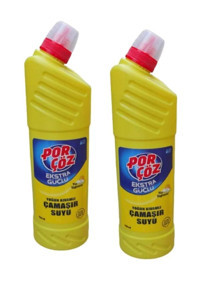 Porçöz Yoğun Kıvamlı Kokulu Banyo-Mutfak İçin Konsantre Jel Çamaşır Suyu 2x750 ml