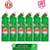 Hyper Hypo Ultra Kıvamlı Kokulu Banyo-Mutfak İçin Konsantre Jel Çamaşır Suyu 750 ml