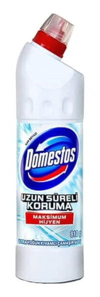 Domestos Kar Beyazı Ultra Yoğun Kıvamlı Kokulu Banyo-Mutfak İçin Konsantre Jel Çamaşır Suyu 810 ml