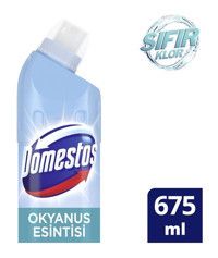 Domestos Okyanus Esintisi Banyo-Mutfak İçin Konsantre Jel Çamaşır Suyu 675 ml