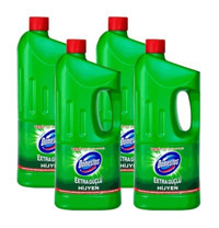 Domestos Dağ Esintisi Banyo-Mutfak İçin Konsantre Jel Çamaşır Suyu 4x2 lt