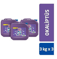 Ace Ultra Yoğun Kıvamlı Kokulu Banyo-Mutfak İçin Konsantre Jel Çamaşır Suyu 3x3 lt