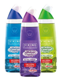 Viking Bitkisel Kokulu Banyo-Mutfak İçin Konsantre Jel Çamaşır Suyu 3x750 ml