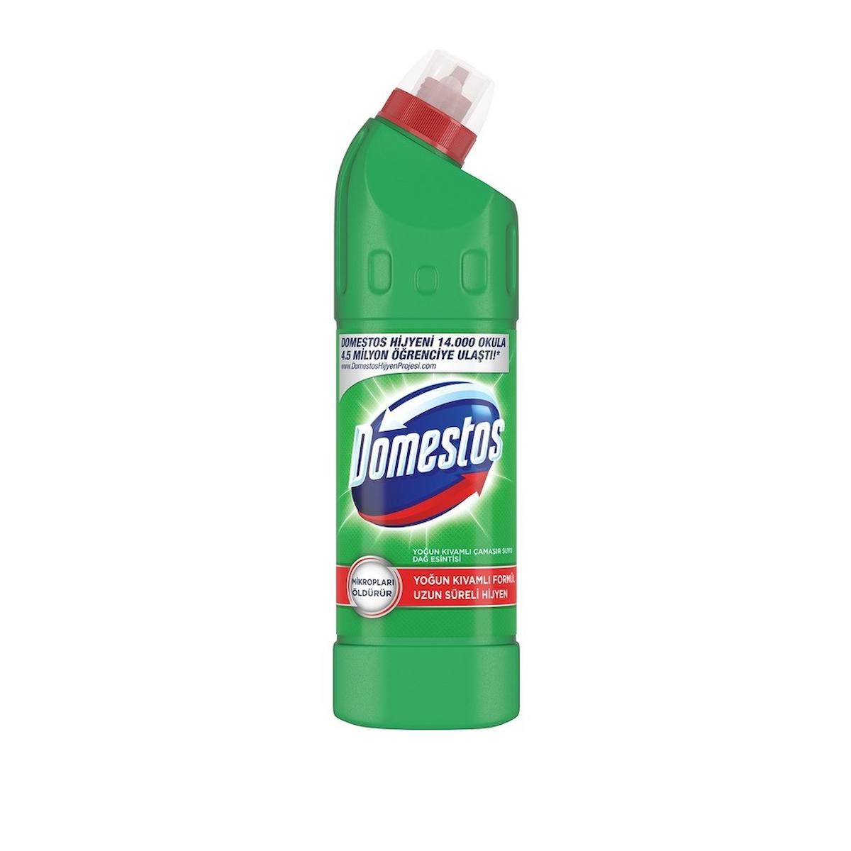 Domestos Yoğun Kıvamlı Kokulu Banyo-Mutfak İçin Konsantre Jel Çamaşır Suyu 2x750 ml