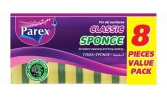 Parex Düz 8'li Bulaşık Süngeri