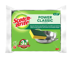 Scotch Brite Klasik 4'lü Bulaşık Süngeri
