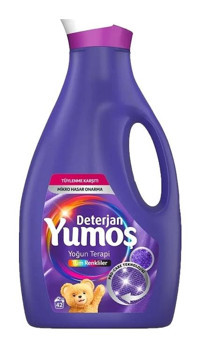 Yumoş Tüm Renkler İçin 42 Yıkama Sıvı Deterjan 2.52 lt