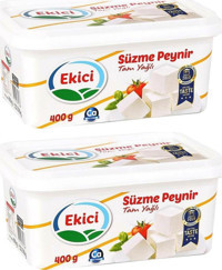 Ekici Süzme İnek Peynir 2x400 gr