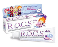 Rocs Kids Sakızlı Florürsüz Diş Macunu 35 ml