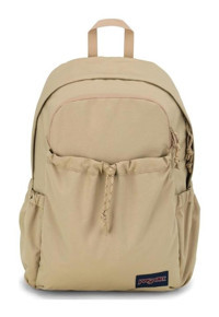 Jansport Lounge Pack Travertine 3 Gözlü Krem Lise Unisex Sırt Çantası