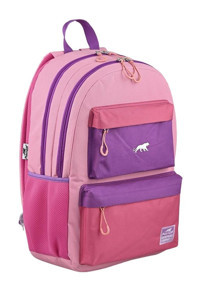 Panther Pt-5190 4 Gözlü Mor-Pembe Ortaokul Kız Sırt Çantası