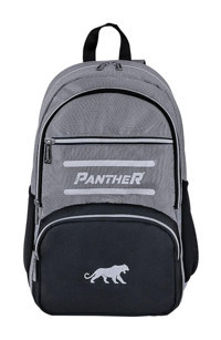 Panther 4 Gözlü Gri Ortaokul Unisex Sırt Çantası