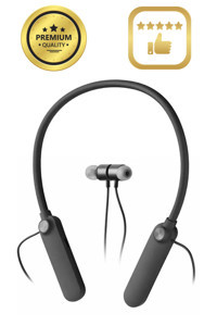 Subzero EP120 Android & iOS Uyumlu 5.3 Silikonlu Kablolu Boyun Askılı Bluetooth Siyah