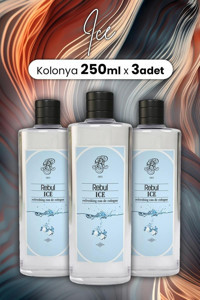 Rebul Ice Cam Şişe Kolonya 3x250 ml