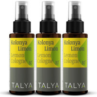 Talya 80 Derece Limon Kolonya 3x80 ml