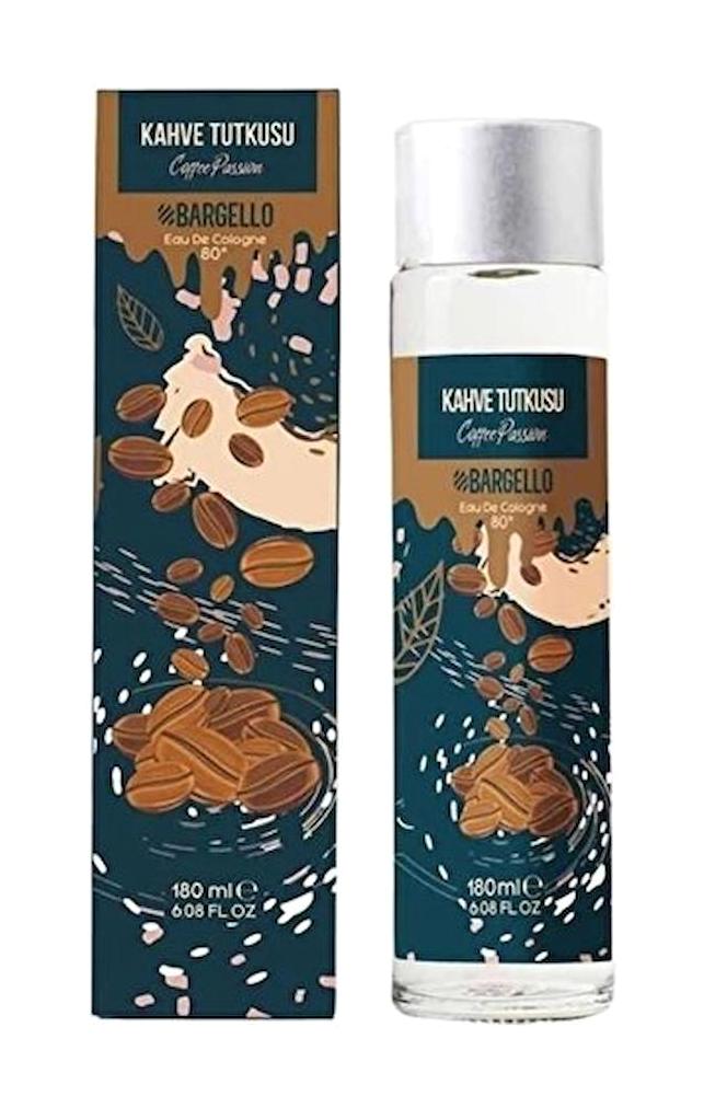 Kahve Tutkusu Kahve Cam Şişe Kolonya 180 ml