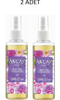 Akçay Yıldız Çiçeği Sprey Kolonya 2x150 ml