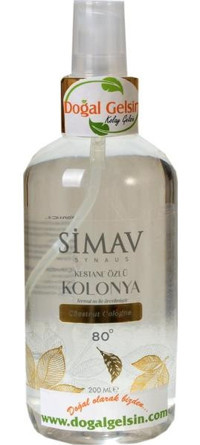 Simav Termal Sulu Kestane Sprey Kolonya 200 ml