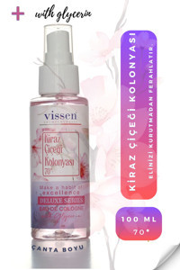 Vissen 70 Derece Kiraz Çiçeği Sprey Kolonya 100 ml