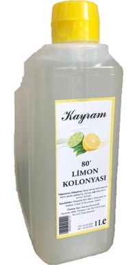 Kayram 80 Derece Limon Kolonya 1 lt