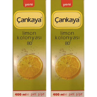 Çankaya 80 Derece Limon Kolonya 2x400 ml