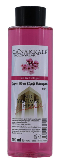 Çanakkale Kolonyaları Kiraz Çiçeği Kolonya 400 ml