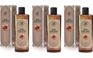 Rebul Dark Spice Cam Şişe Kolonya 3x270 ml