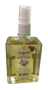 Esmen Safran Sprey Cam Şişe Kolonya 100 ml
