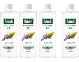 Emek Gliserinli Lavanta Kolonya 4x400 ml