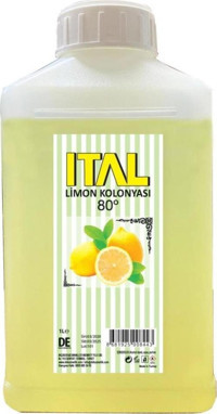 İtal Parfüm 80 Derece Limon Kolonya 1 lt