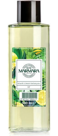 Marmara Limon Çiçeği Cam Şişe Kolonya 500 ml