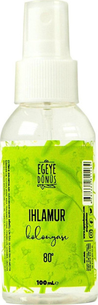 Egeye Dönüş 80 Derece Ihlamur Sprey Kolonya 100 ml