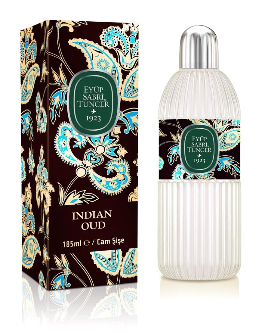 Indian Indian Oud Cam Şişe Kolonya 185 ml