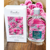 Pomellos 80 Derece Gül Cam Şişe Kolonya 250 ml