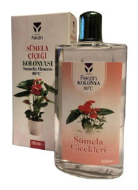 Ferzin Sümela Çiçekleri Cam Şişe Kolonya 200 ml