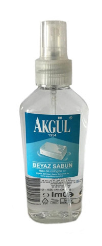 Akgül Beyaz Sabun Kolonya 160 ml
