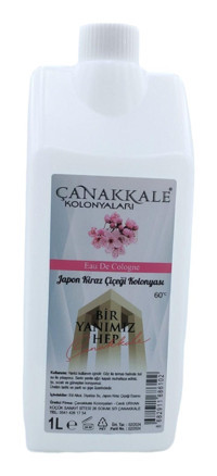 Çanakkale Kolonyaları Kiraz Çiçeği Kolonya 1 lt
