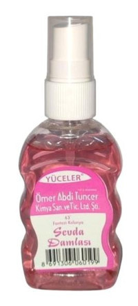 Yüceler Sevda Damlası Sprey Kolonya 50 ml