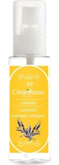 Clean Rose Lavanta Sprey Kolonya 50 ml
