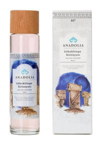 Anadolia Göbeklitepe Gül Cam Şişe Kolonya 180 ml