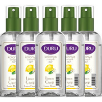 Duru Alkollü Limon Çiçeği Sprey Kolonya 5x50 ml