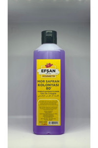 Efşan Hediyelik Ve Kozmetik Mor Safran Kolonya 900 ml