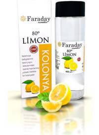 Faraday 80 Derece Limon Kolonya 400 ml