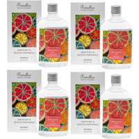 Pomellos 80 Derece Greyfurt Cam Şişe Kolonya 4x250 ml