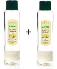 Aron 80 Derece Limon Kolonya 2x400 ml