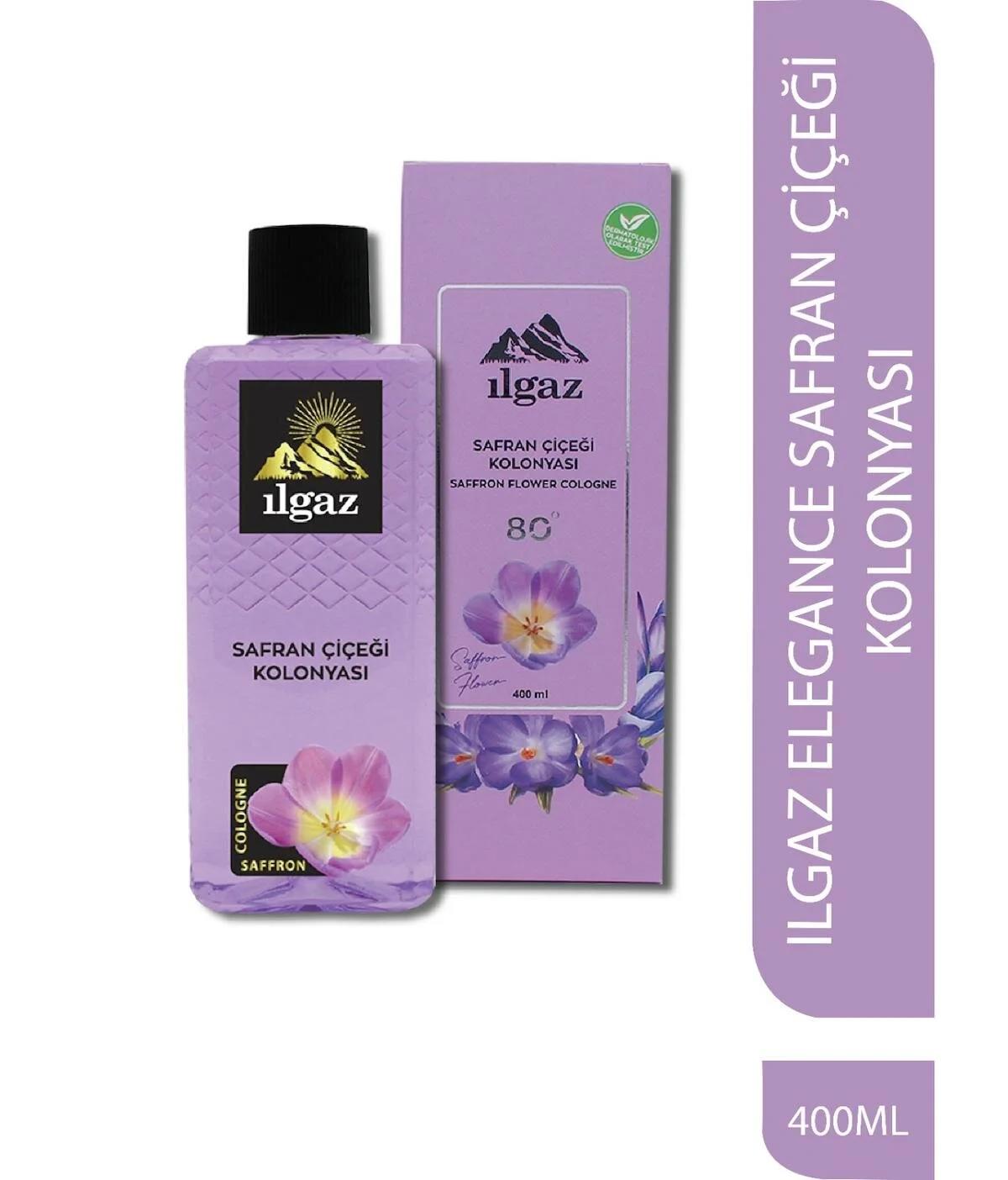 Ilgaz 80 Derece Safran Kolonya 400 ml
