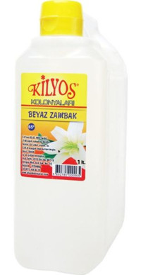 Kilyos 65 Derece Beyaz Zambak Kolonya 1 lt