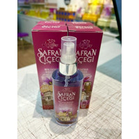 Turistik Safran Sprey Cam Şişe Kolonya 5x100 ml